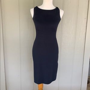 Navy Work Dress